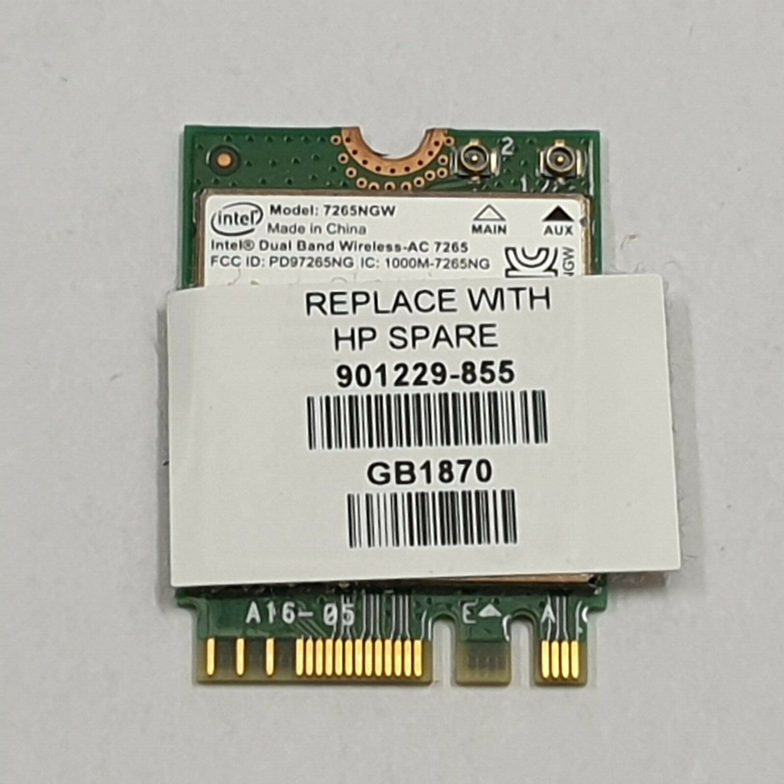 HP Envy 13-ah Serie WLAN Karte Intel 7265NGW Wireless AC WiFi Modul