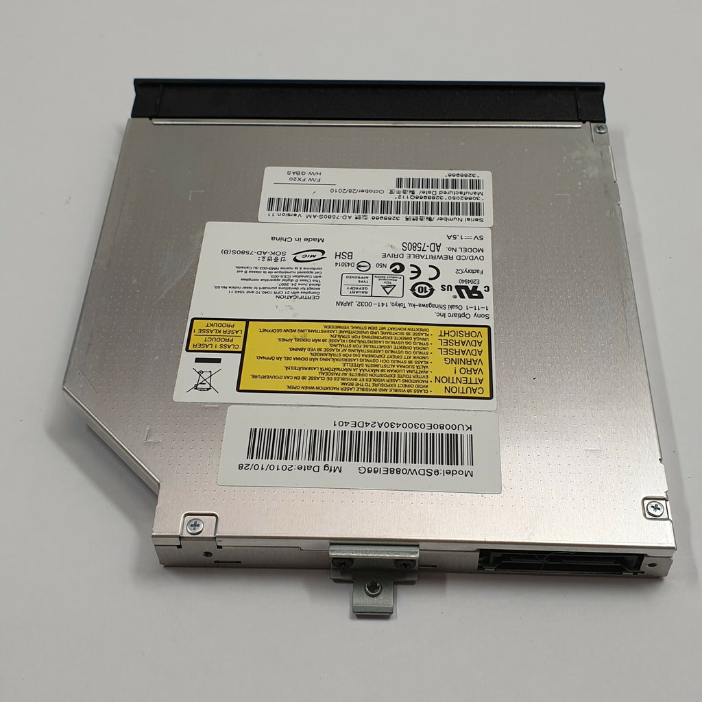 Acer eMachines E642G DVD Laufwerk Brenner Optiarc AD-7580S SATA DVD RW Drive
