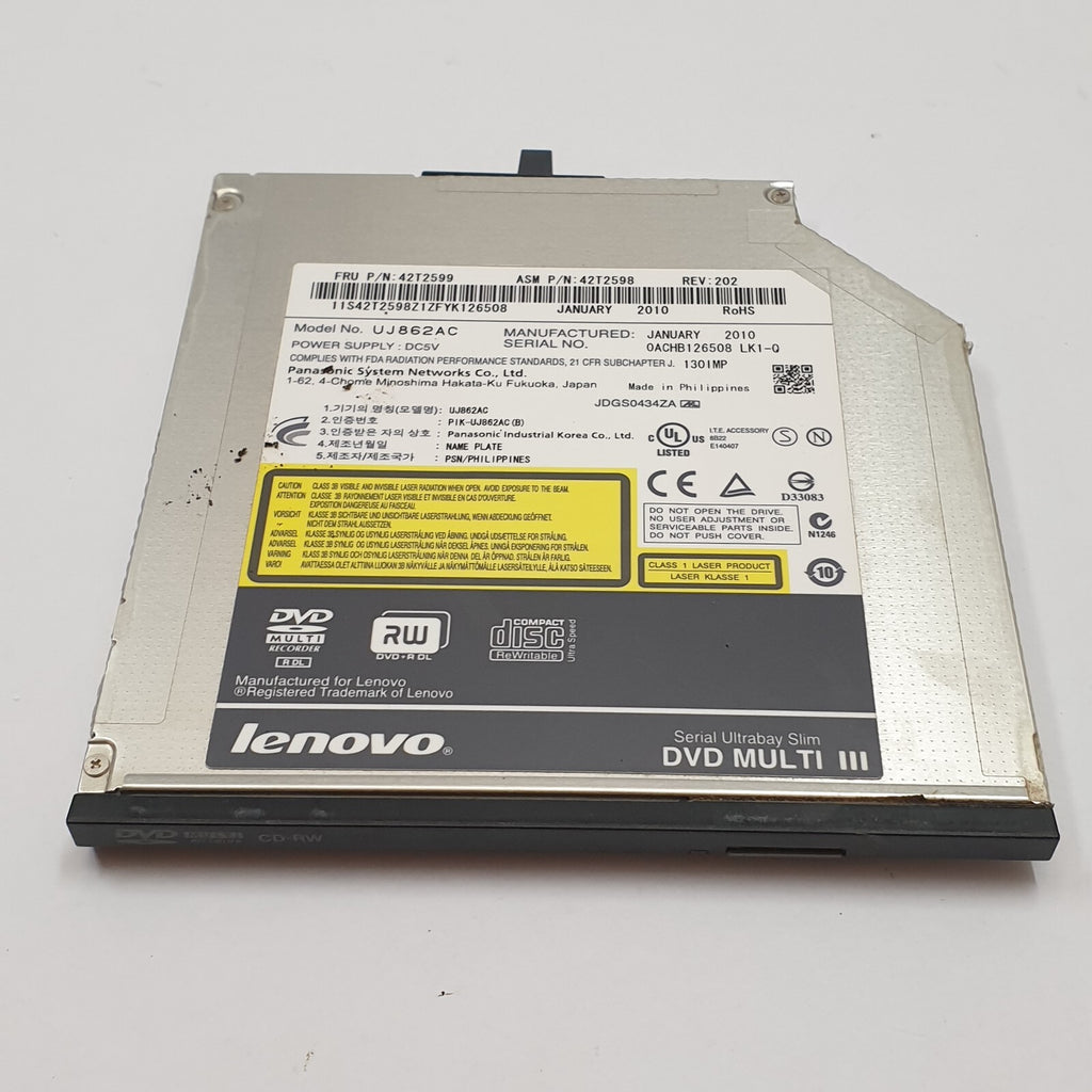 Lenovo ThinkPad T400 DVD Laufwerk mit DVD Multi III Brenner CD-RW Laufwerk