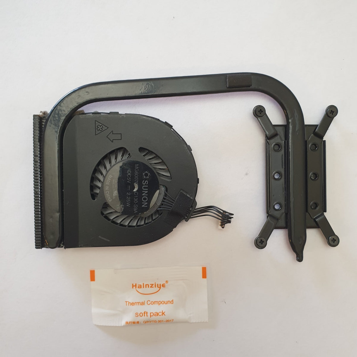 Lenovo ThinkPad L560 CPU Kühler Lüfter Heatsink Fan Wärmeleitpaste