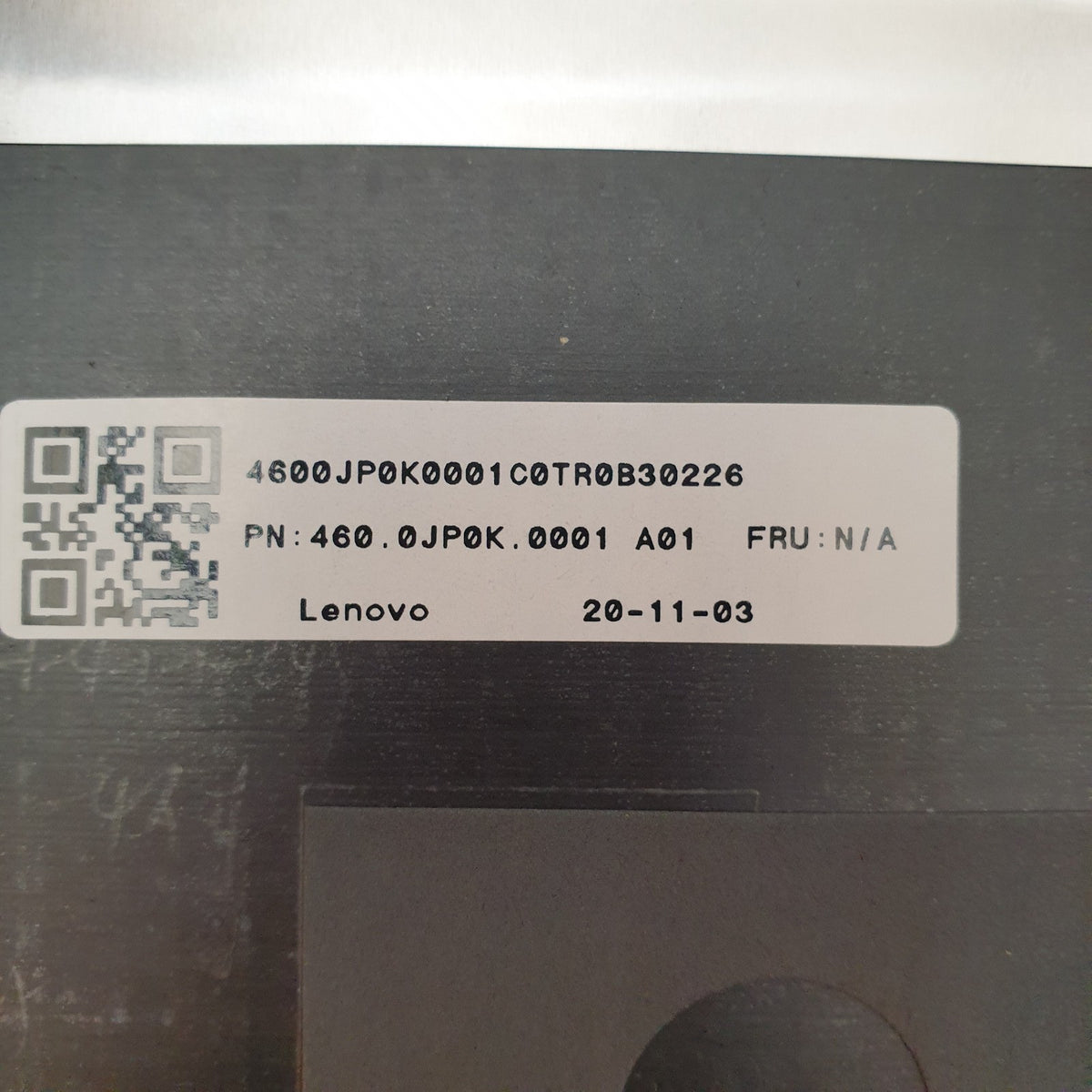 Lenovo ThinkPad X1 Extreme Gen 3 Displaygehäuse Deckel Gehäuse Top Lid LCD Cover