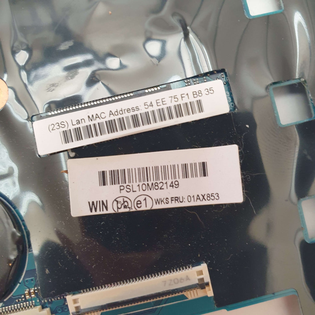 Lenovo ThinkPad X1 Yoga G3 Mainboard Motherboard Systemboard Platine