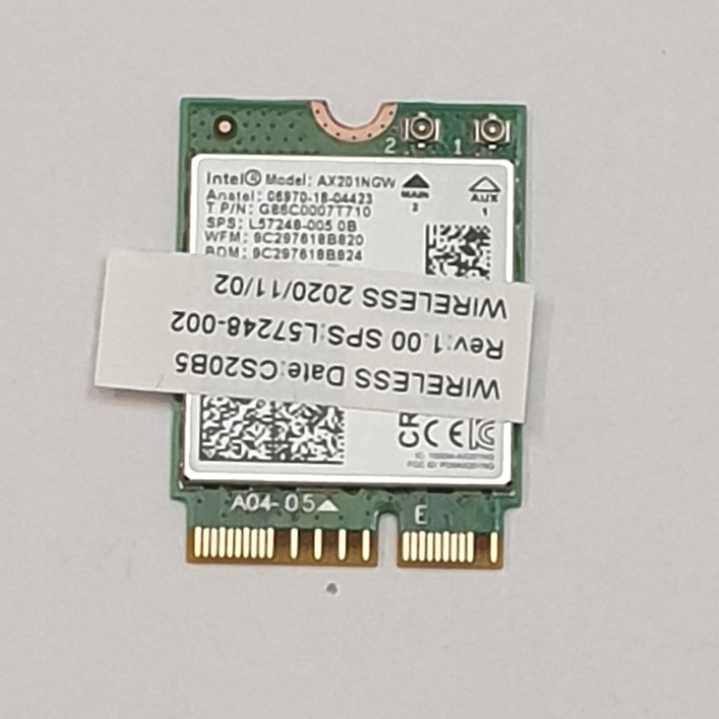 HP EliteBook 830 G7 WLAN Karte Intel AX201NGW WLAN Karte WiFi Modul Wireless