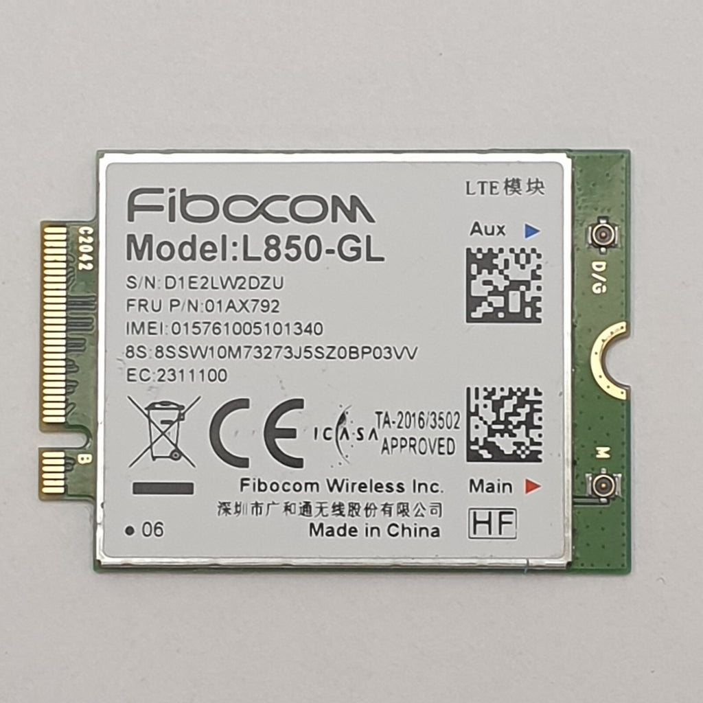 Lenovo ThinkPad T14 Gen 1 G1 WWAN Karte 4G Modul LTE Card