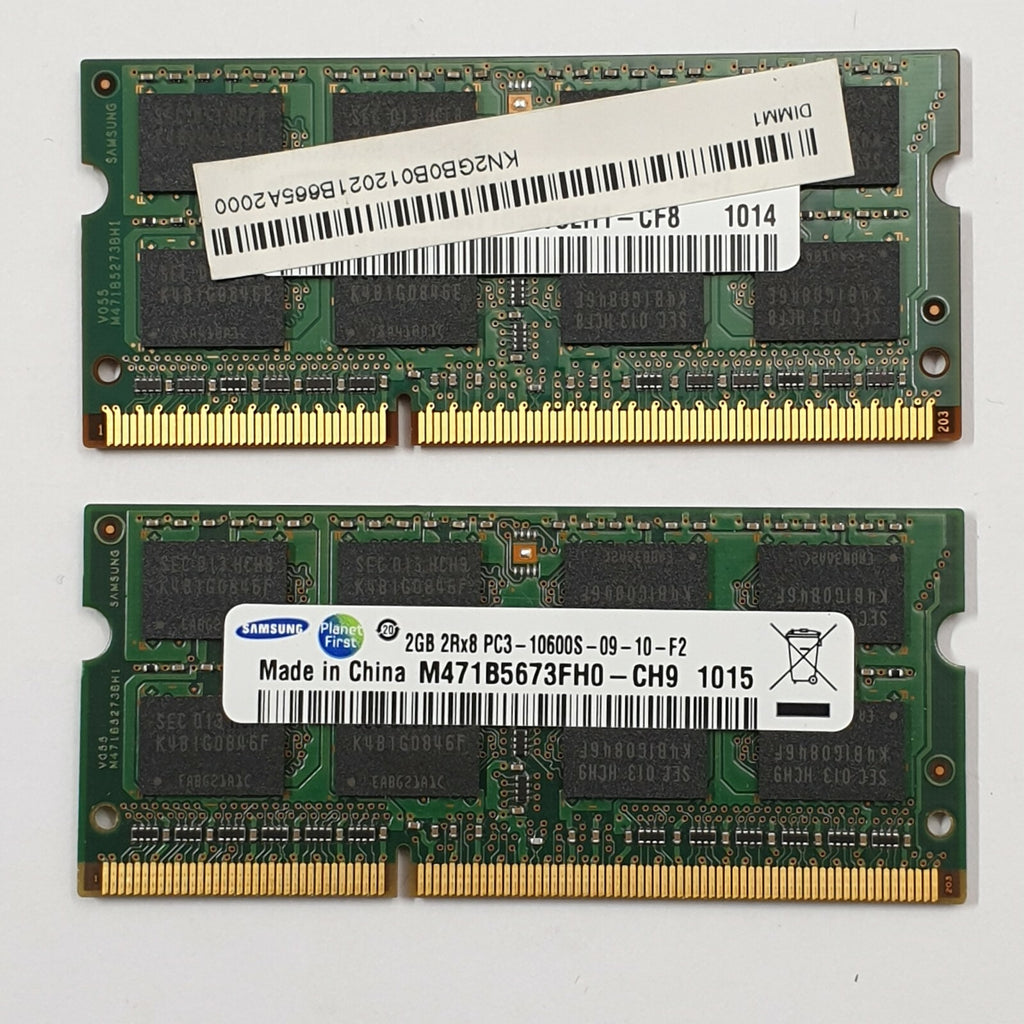 Acer Aspire 5738 5338 -- 4GB Samsung 4GB DDR3 1066 SODIMM RAM 1x2GB Laptop