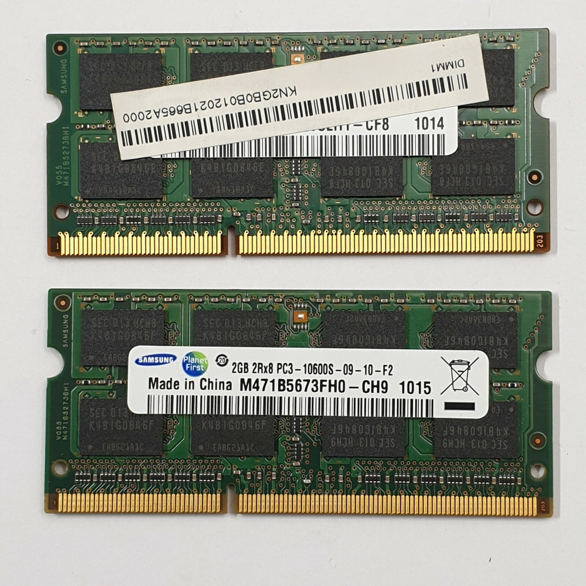 Acer Aspire 5738 5338 -- 4GB Samsung 4GB DDR3 1066 SODIMM RAM 1x2GB Laptop