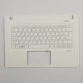Acer Aspire V3-371 Handauflage Tastatur QWERTZ Keyboard Palmrest Weiß DE