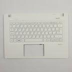 Acer Aspire V3-371 Handauflage Tastatur QWERTZ Keyboard Palmrest Weiß DE
