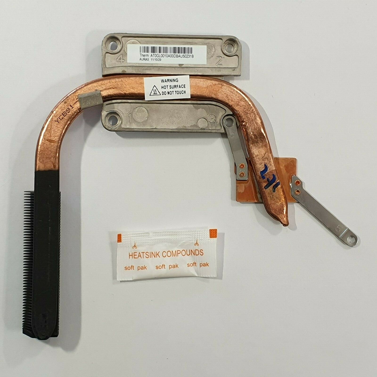 Dell Latitude E6410 Kühler Heatsink mit Wärmeleitpaste