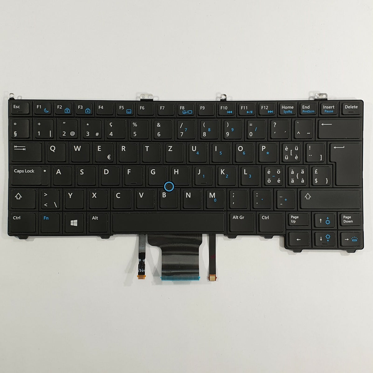 Dell Latitude E7440 Tastatur QWERTZ Schweiz CH Keyboard