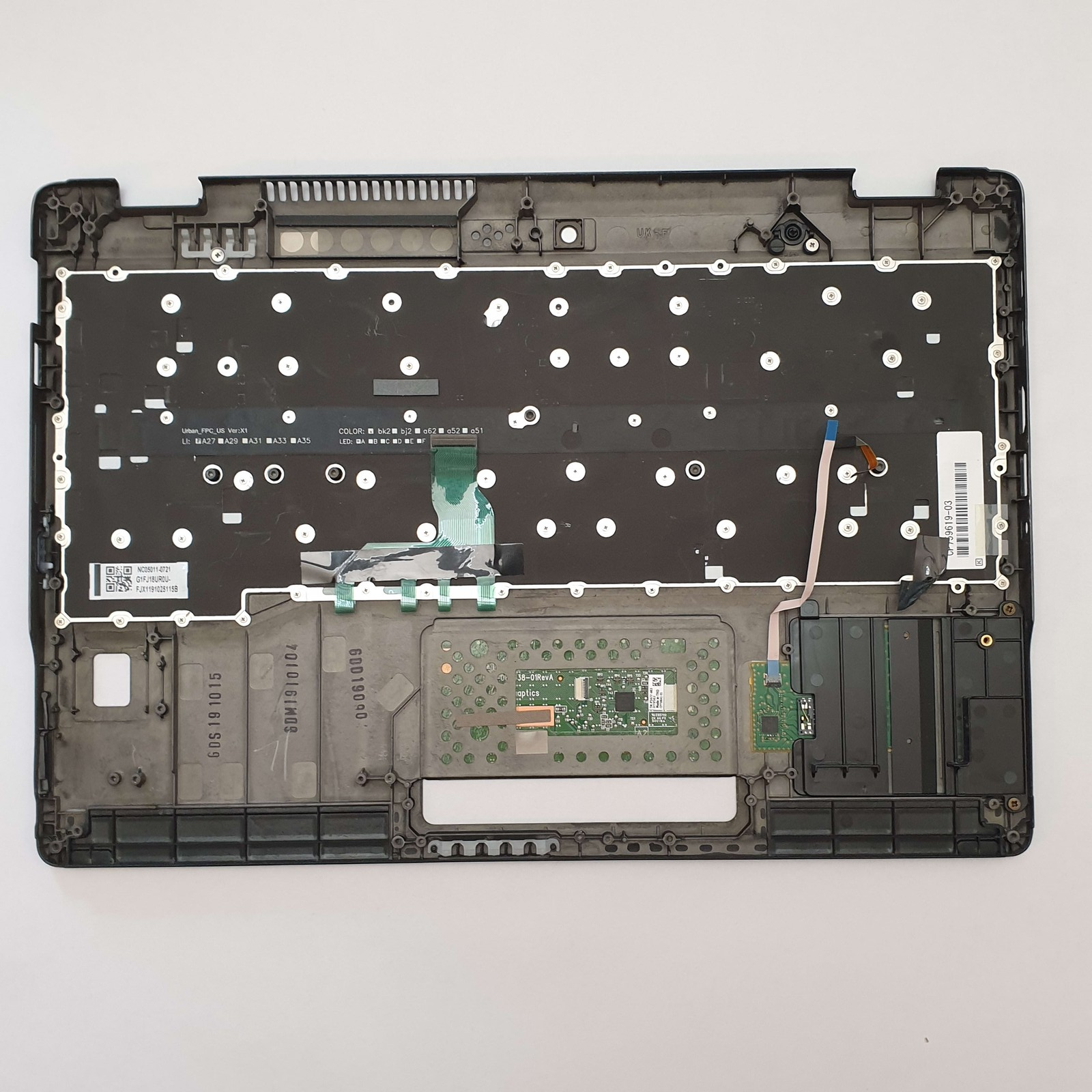 Fujitsu Lifebook U939X Handauflage Tastatur QWERTZ Palmrest Keyboard DE