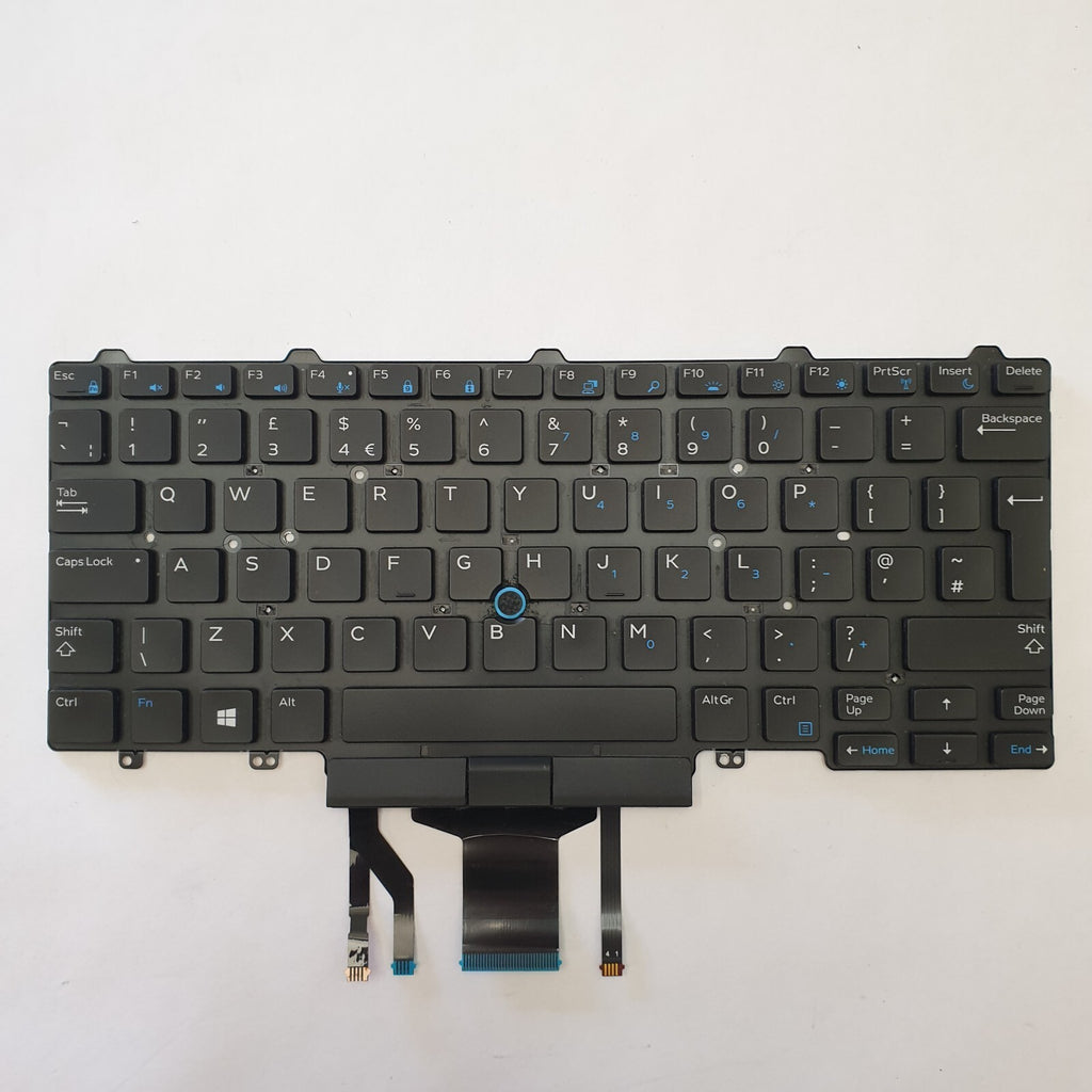 Dell Latitude E5470 Original Tastatur English UK Keyboard QWERTY