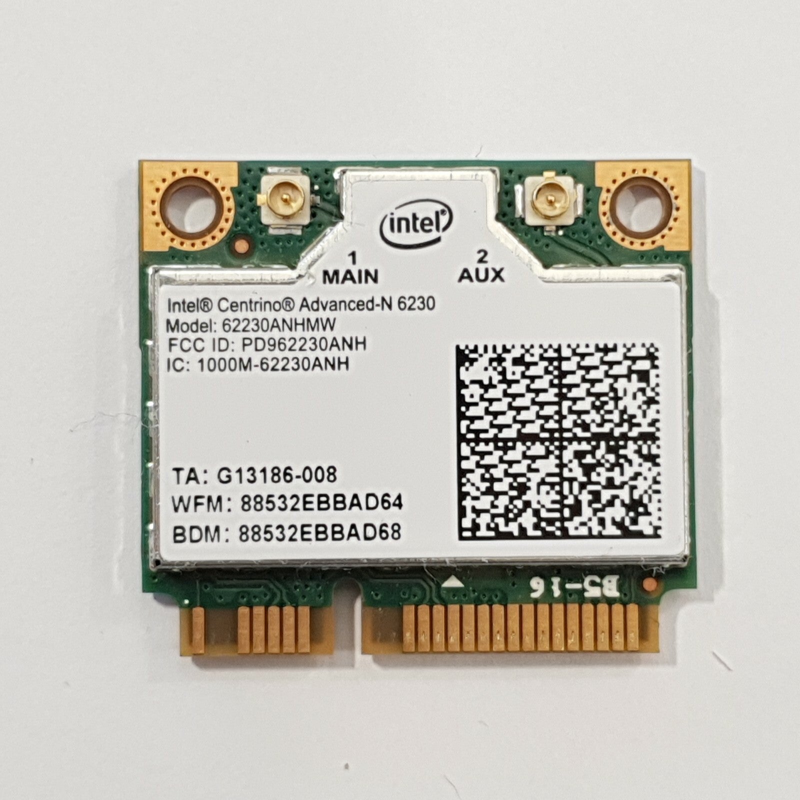 Samsung 530U3B WLAN Karte Wifi Card Intel Centrino Advanced-N 6230 WLAN Karte
