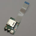 Lenovo IdeaPad Z580 USB Audio Kartenleser Board I/O Platine