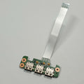 Fujitsu LifeBook 552/SL USB Port Platine I/O Board mit Flachbandkabel