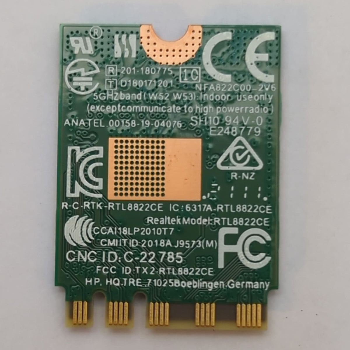 HP EliteBook 845 G8 WLAN Karte WiFi Modul Wireless LAN Bluetooth Card