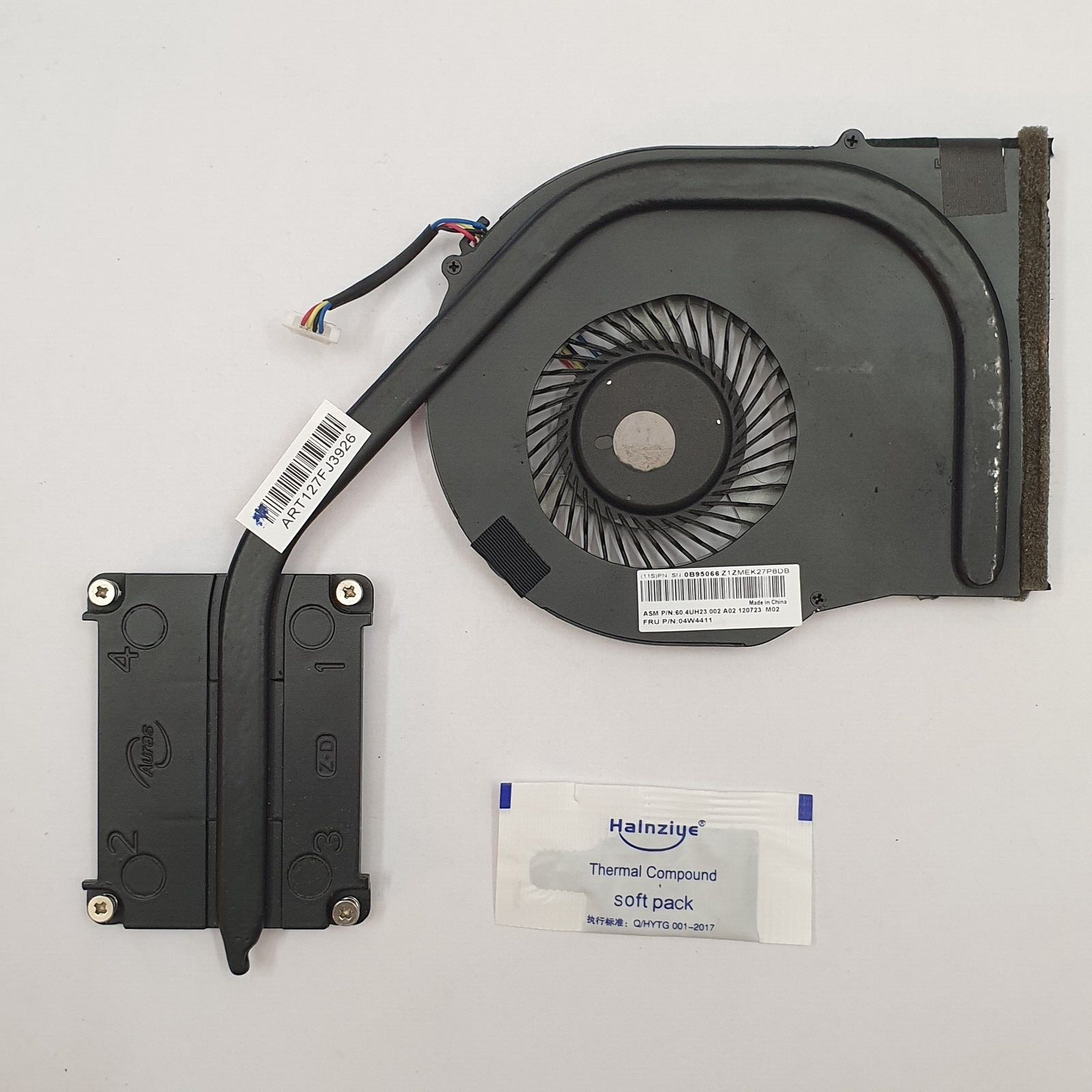 Lenovo ThinkPad Edge E335 Kühler Lüfter Heatsink Fan mit Wärmeleitpaste