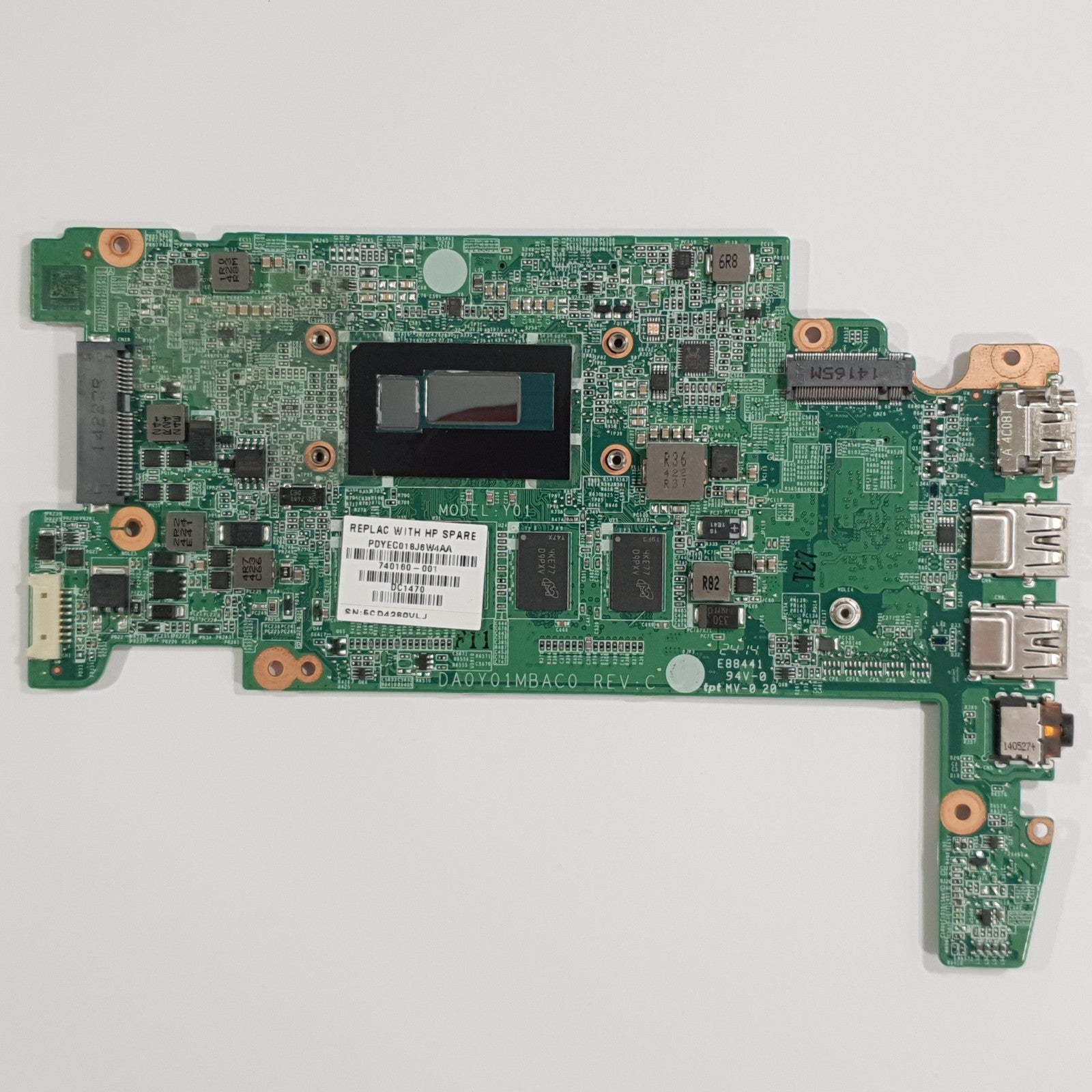 HP Chromebook 14-SMB Mainboard DEFEKT FAULTY Motherboard Systemboard DA0Y01MBACO