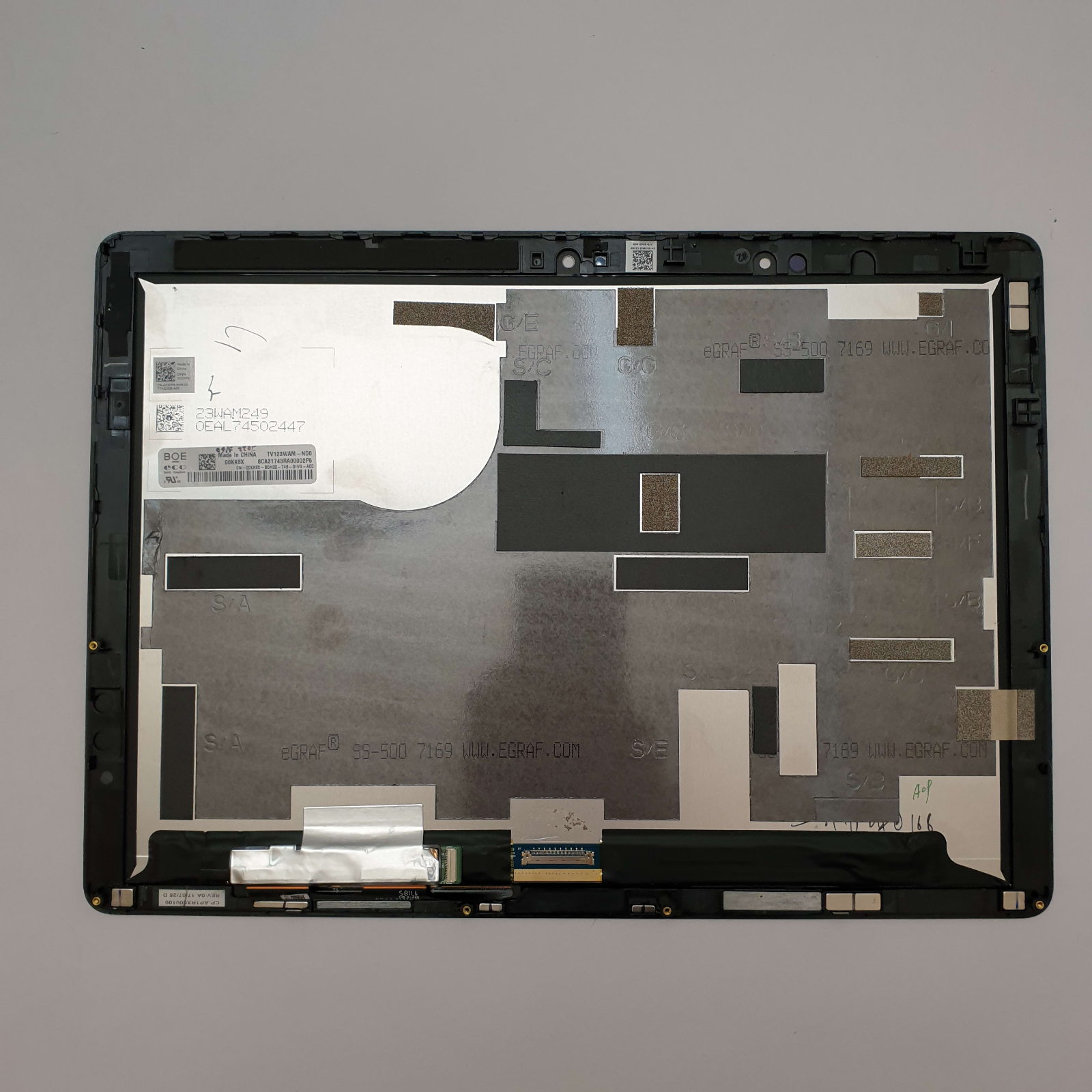Dell Latitude 5285 Tablet Display 12.3 BOE TV123WAM ND0 Panel LCD Bildschirm – Bild 2