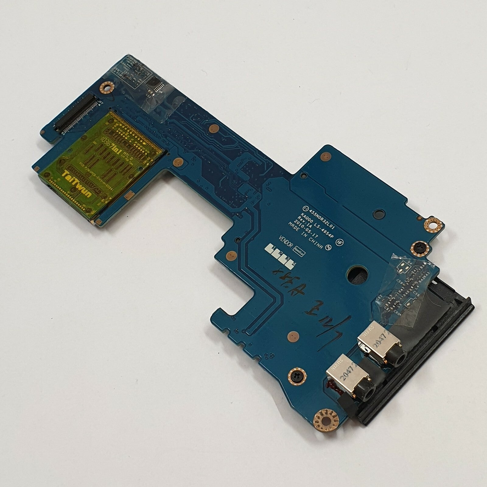 HP EliteBook 8540w Audio Sound Card I/O Board Card Reader LS-4954P – Bild 2