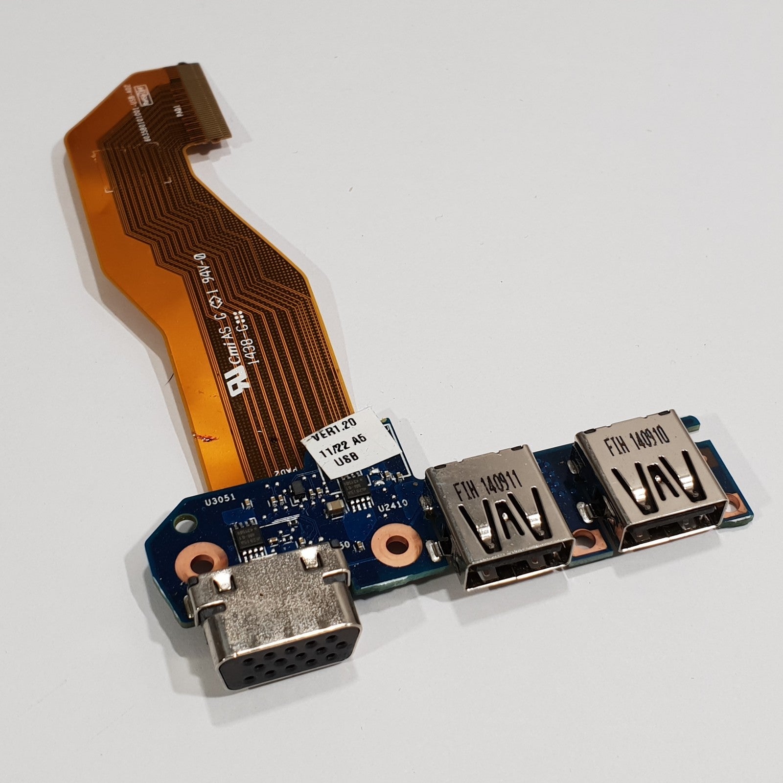 HP EliteBook 850 G1 USB VGA I/O Board Platine USB Anschluss