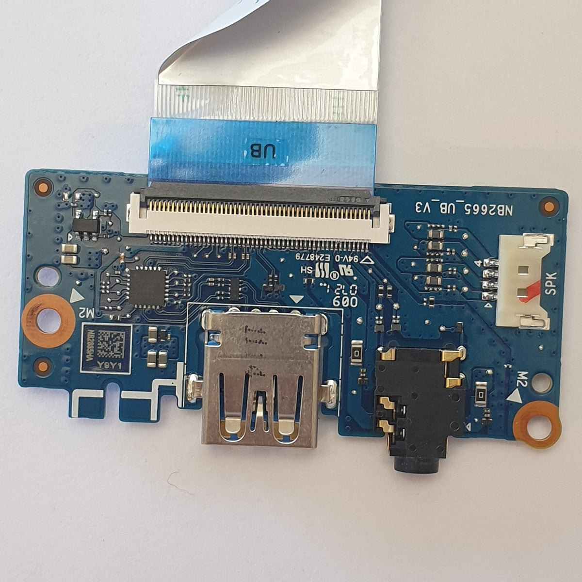 Acer Swift 1 SF114-34 I/O Board USB Audio Anschluss Platine mit Flachbandkabel