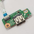 Acer TravelMate P257-M USB Board Platine USB Port Connector mit Kabel