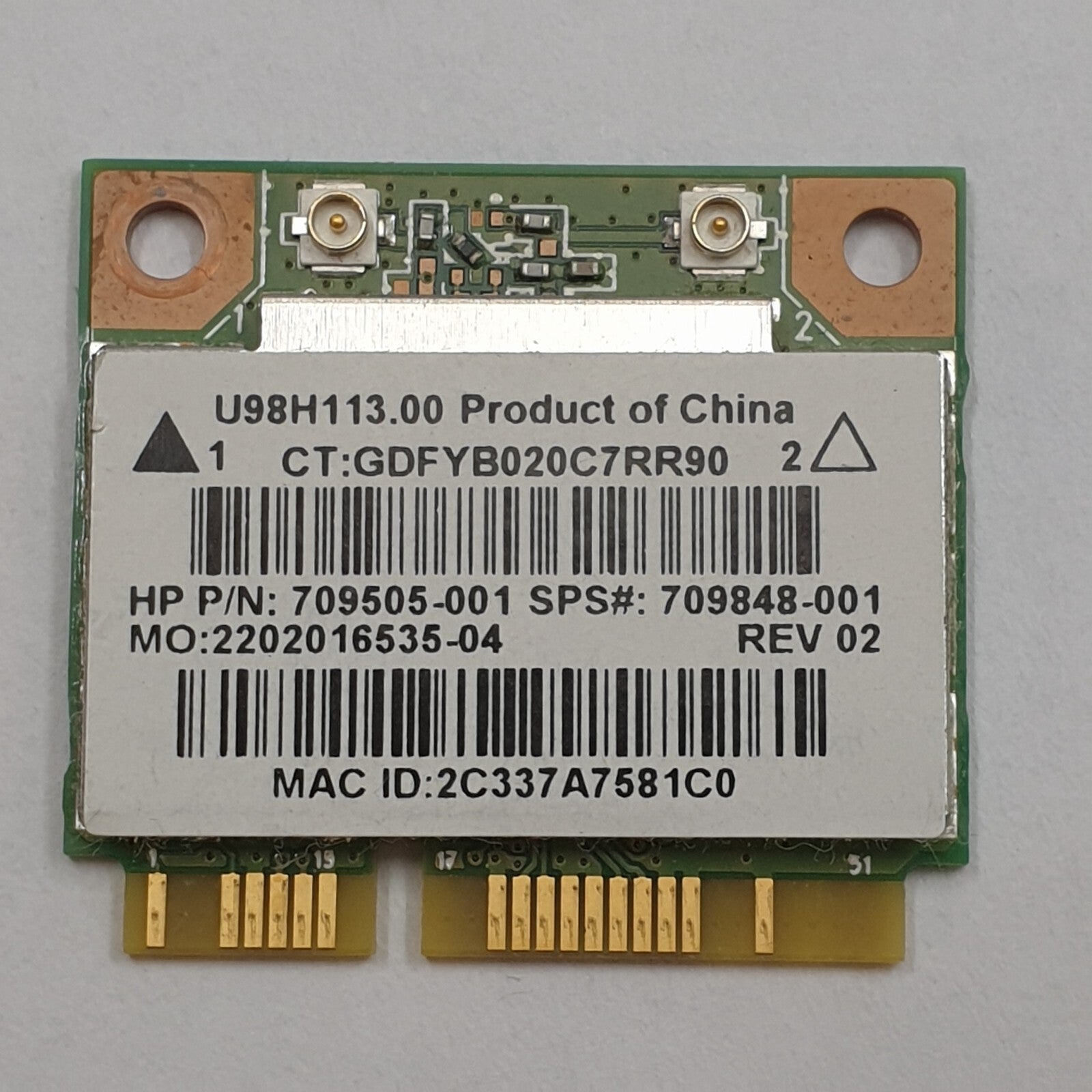 HP Pavilion 15-s1 15S111nf WLAN Karte Wireless LAN WiFi Modul