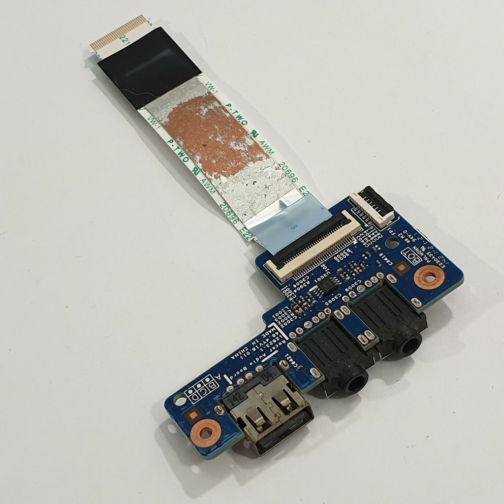 HP ProBook 430 G1 Sound Audio Audio USB I/O Board Platine mit Flachbandkabel – Bild 2
