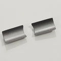HP ProBook 650 G1 Scharnierabdeckung Hinge Cover Set Links Rechts Silber