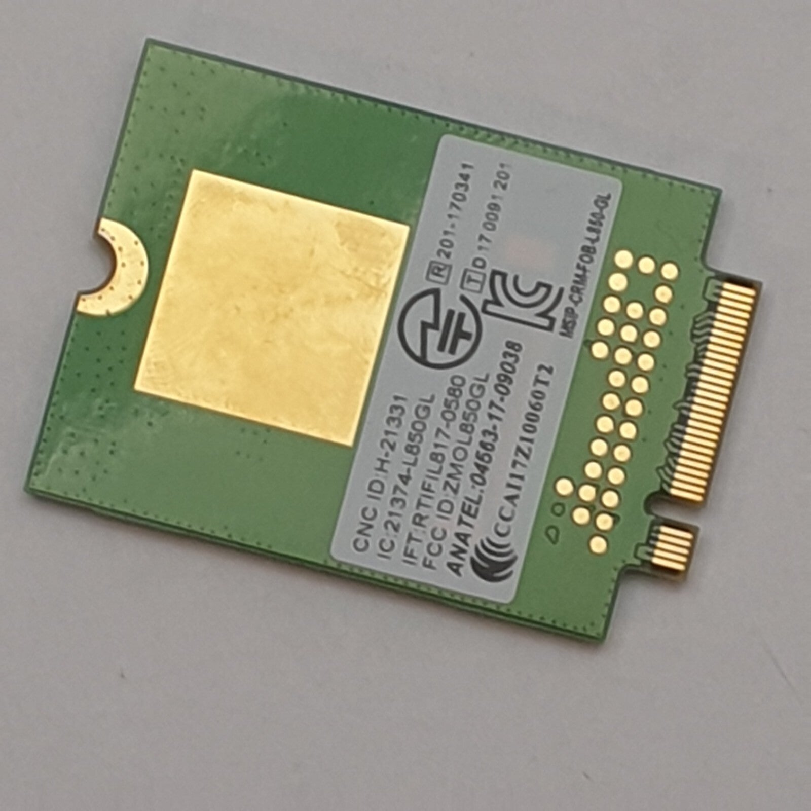 Lenovo ThinkPad T480 WWAN Karte 4G Fibocom L850-GL LTE Modul 01AX792 – Bild 2