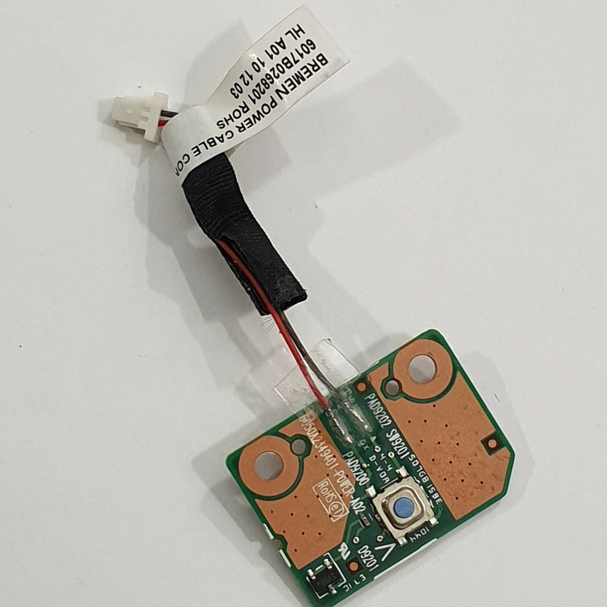 Toshiba Satellite Pro L630 Powerbutton Platine Einschaltknopf Power Button Board