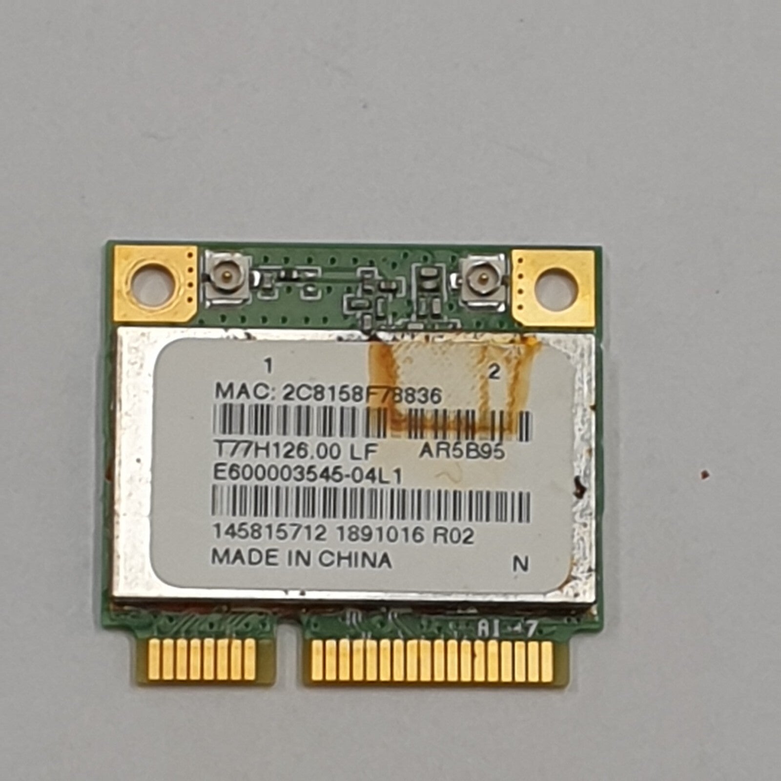 Sony Vaio PCG-71211M WLAN Karte Wifi Atheros AR5B95 T77H126.00 Wireless Modul
