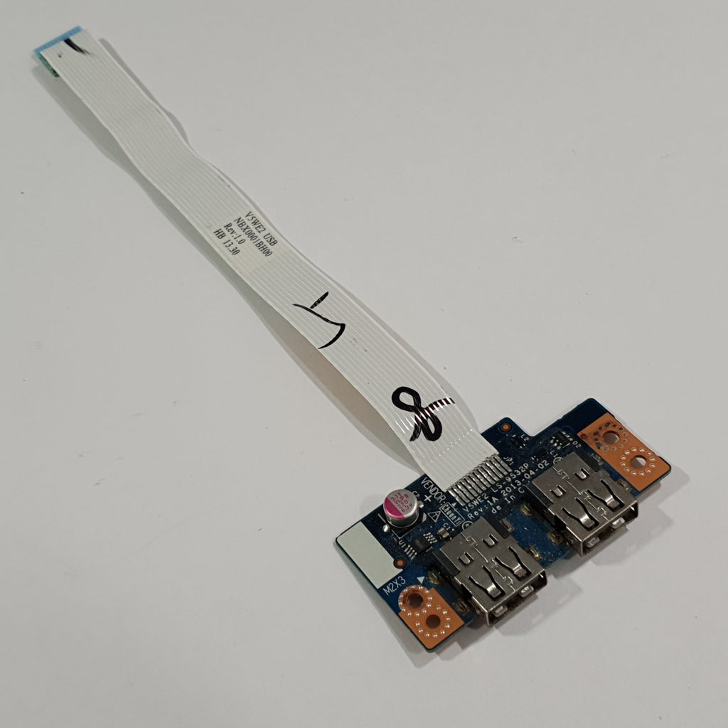 Acer Aspire E1-572P USB Board mit Kabel LS-9532P USB Platine