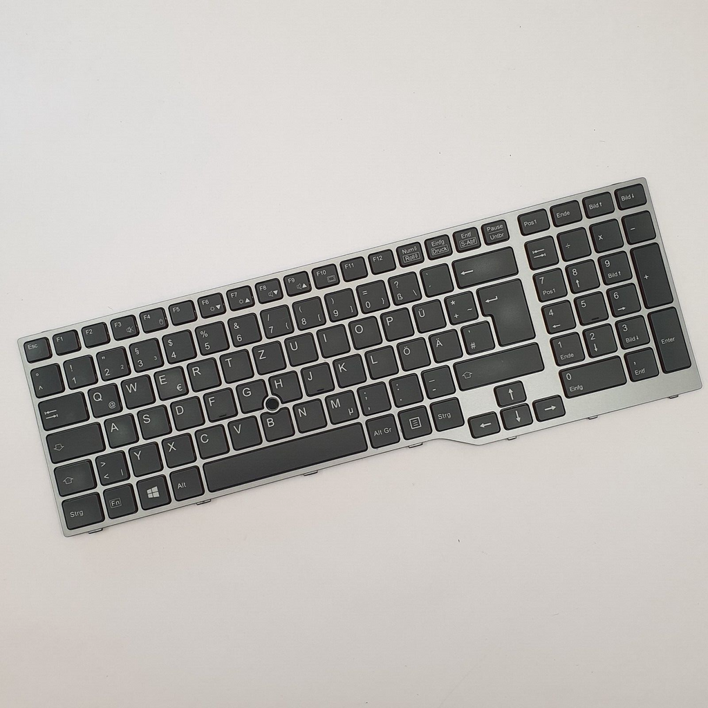 Fujitsu LifeBook E756 Tastatur DE QWERTZ Keyboard