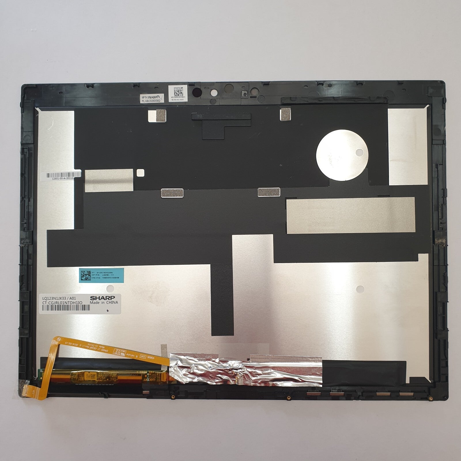 HP Elite X2 G4 Touch Display Front Screen Glas komplett