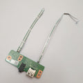 Fujitsu LIFEBOOK A555 USB Audio Port Platine Board mit Kabel