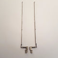 Lenovo ThinkPad X61s Display Scharniere Links Rechts Hinges Set
