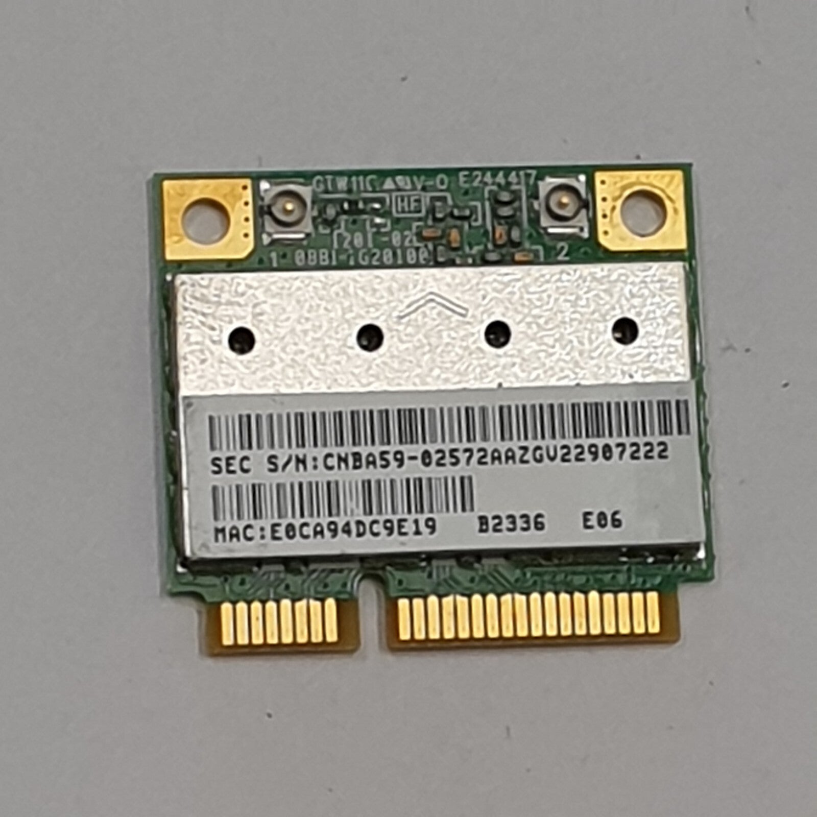 Samsung RV411 WLAN Karte Wifi Card Wireless LAN PCIe Minicard Atheros