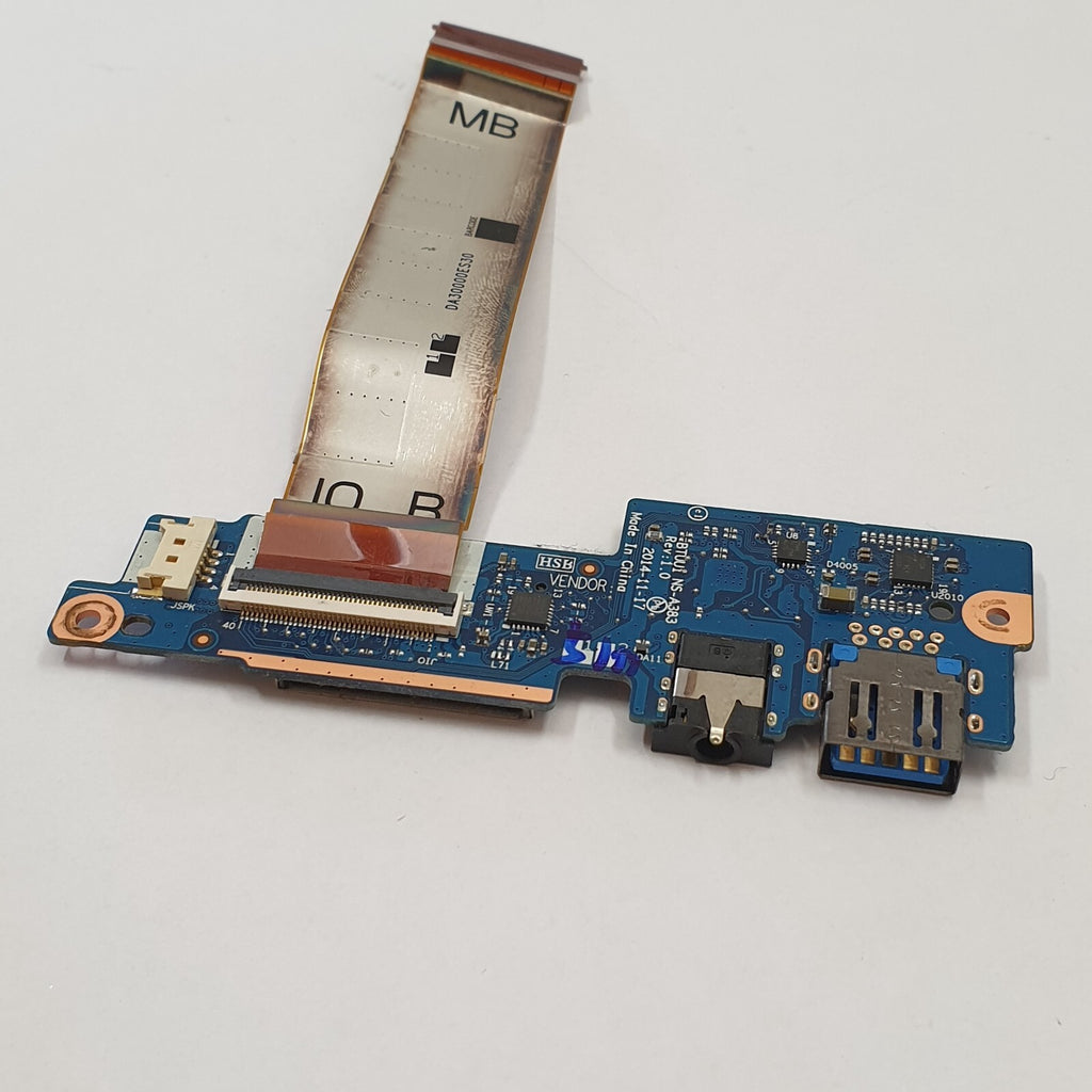 Lenovo ThinkPad Yoga 3 14 USB Audio I/O Board Platine mit Flachbandkabel