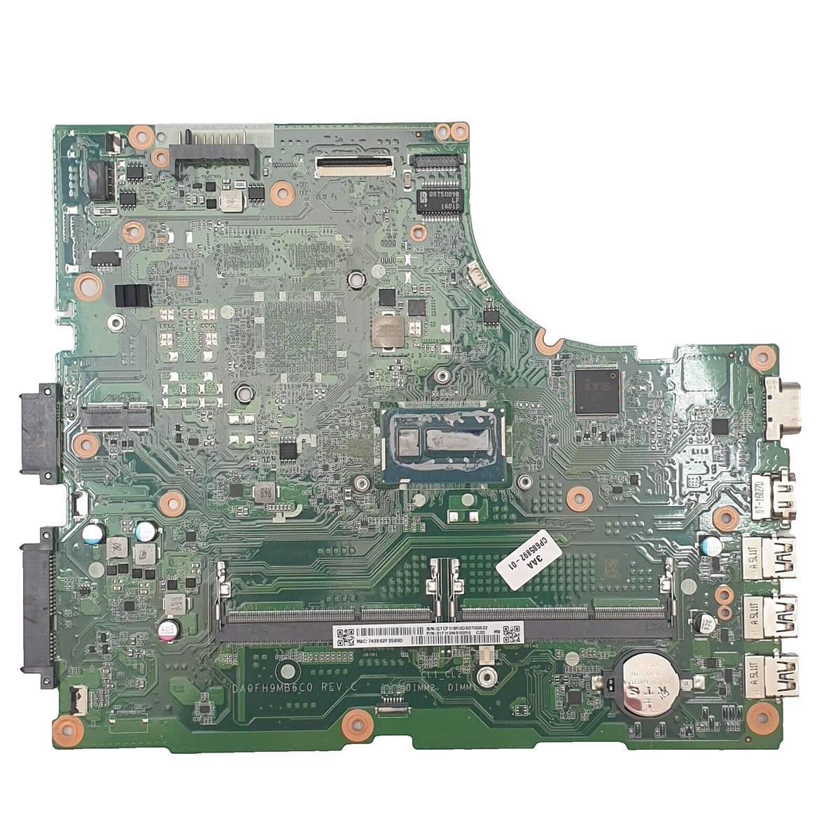 Fujitsu LIFEBOOK A555 Mainboard Intel Core i3 5005U Motherboard