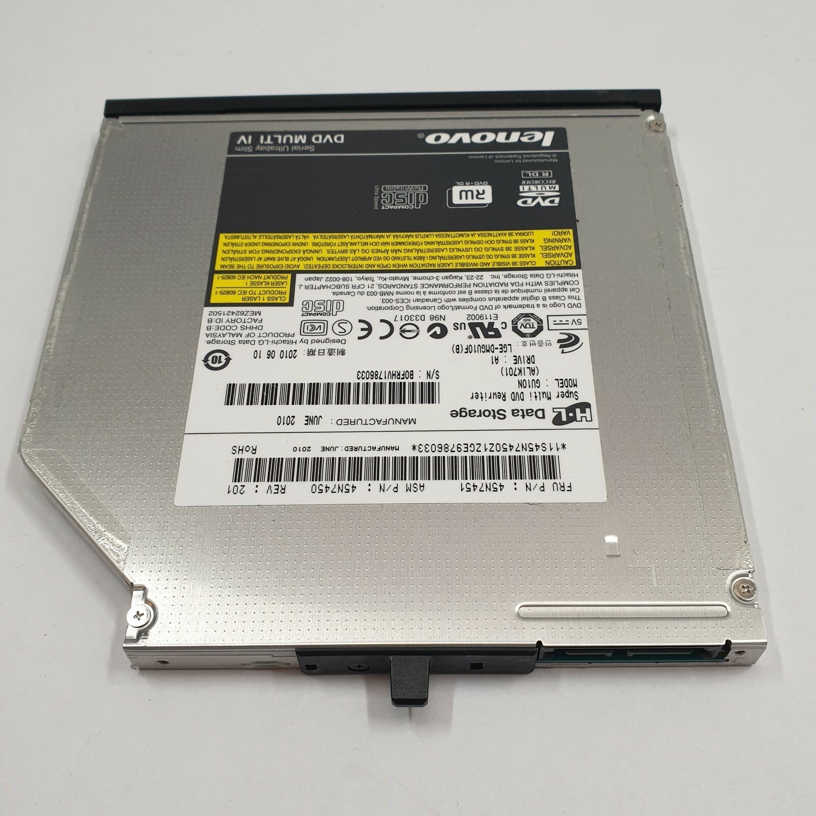 Lenovo ThinkPad T410s DVD Laufwerk mit DVD Brenner Multi IV Ultrabay Slim – Bild 2