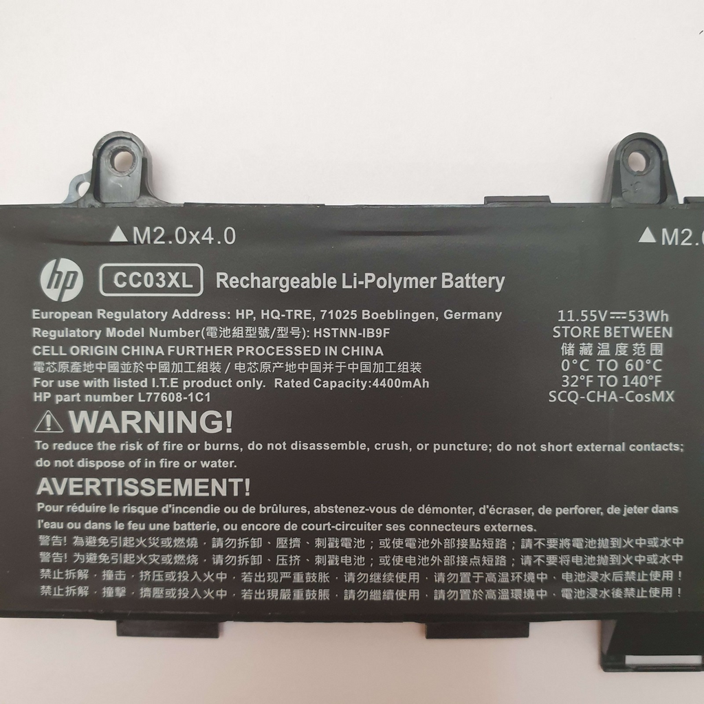 HP EliteBook 845 G7 Original Akku 4400mAh Li ion Battery Pack – Bild 3