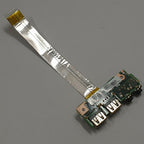 Asus K43E USB Audio Port Platine I/O Board mit Flachbandkabel