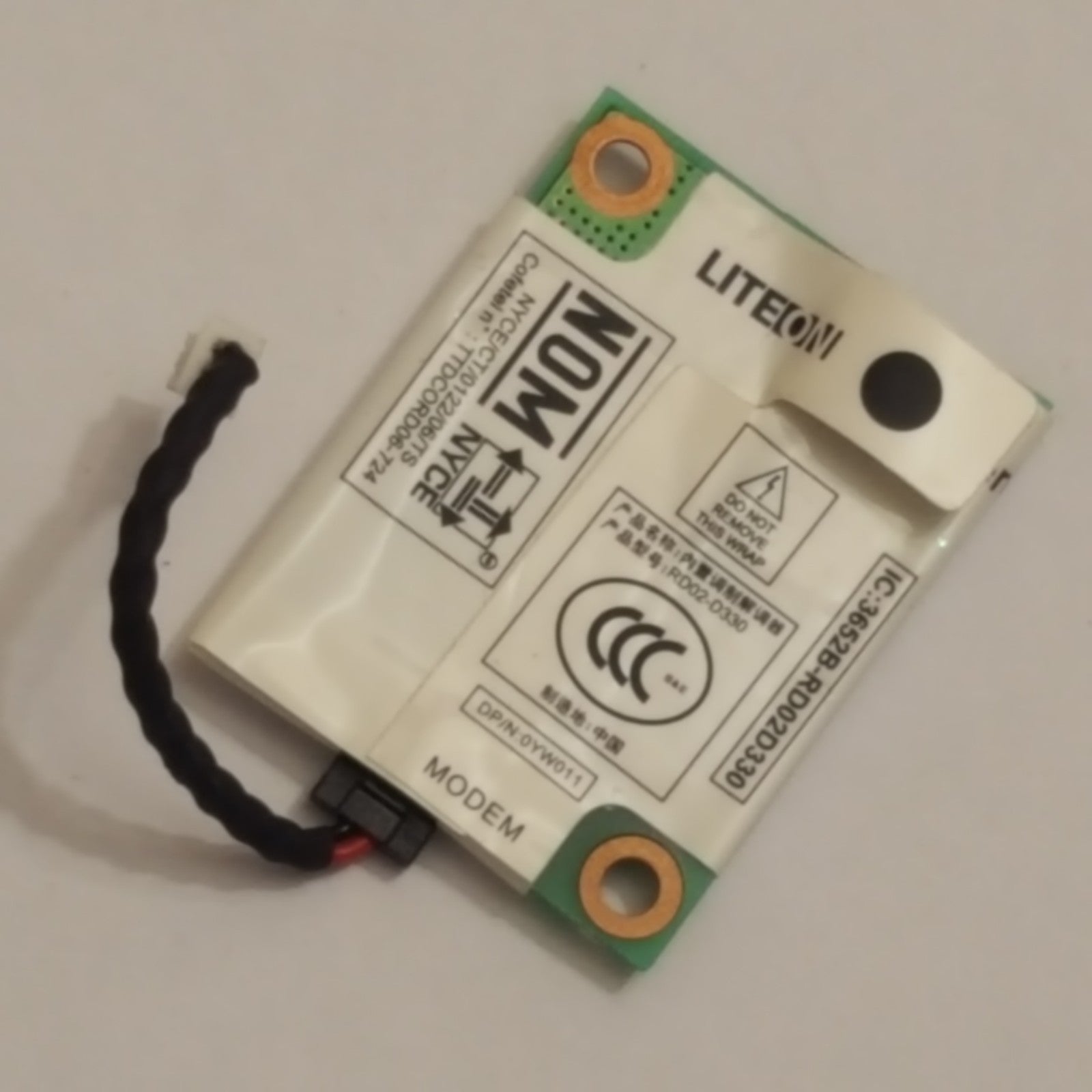 Dell Precision M4300 Modem Conexant RD02 D330 0YW011 – Bild 2