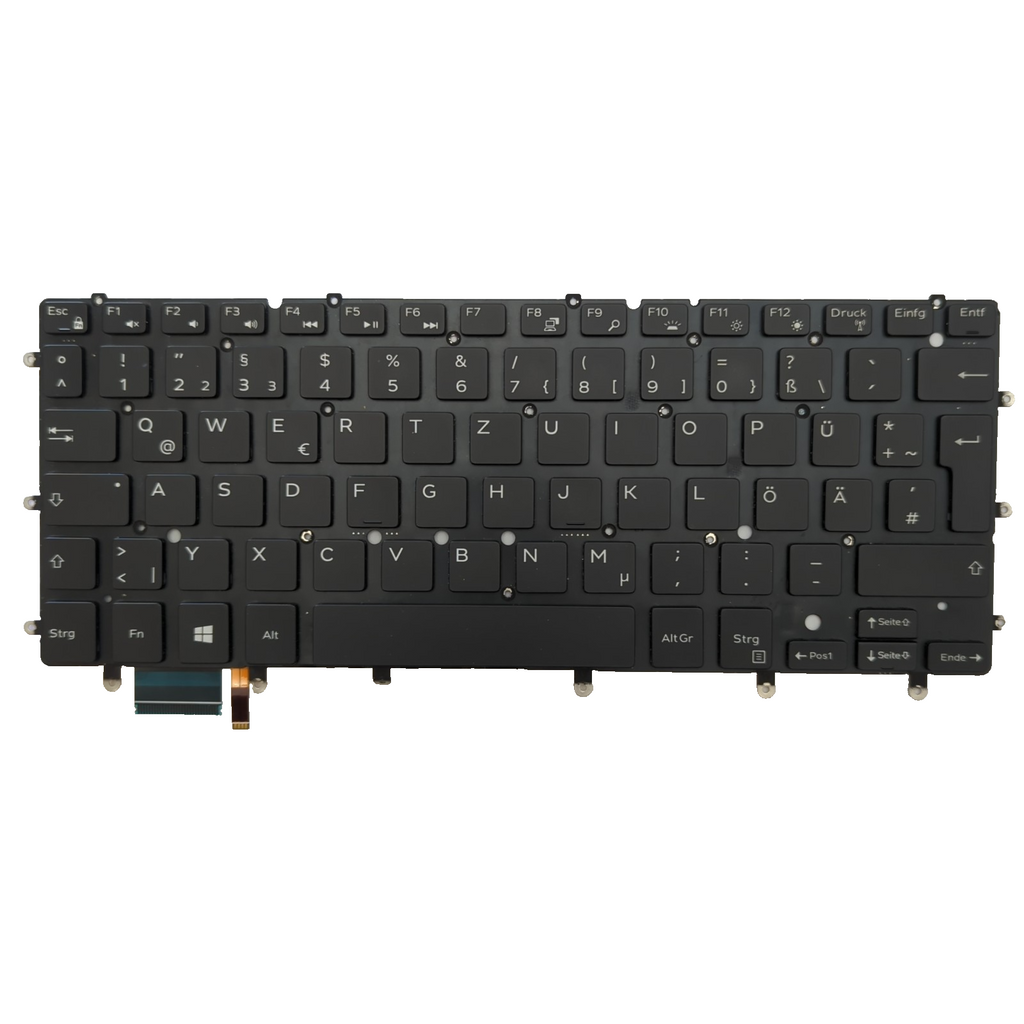 Dell XPS 13 9350 Tastatur Deutsch QWERTZ DE mit Hintergrundbeleuchtung Backlit