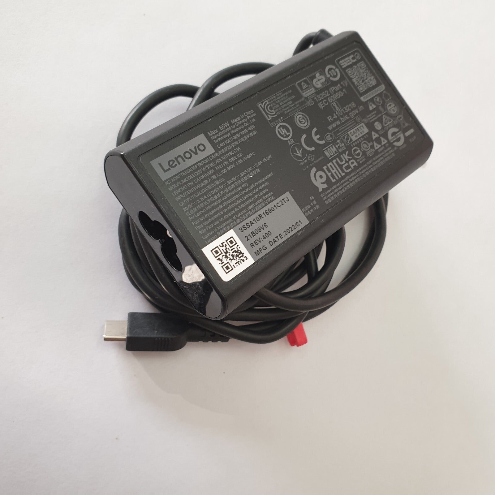 Lenovo 65 W USB-C Netzteil ThinkPad T14  T15  T16 X1 Carbon 6-11 X13 X395 X390 – Bild 3