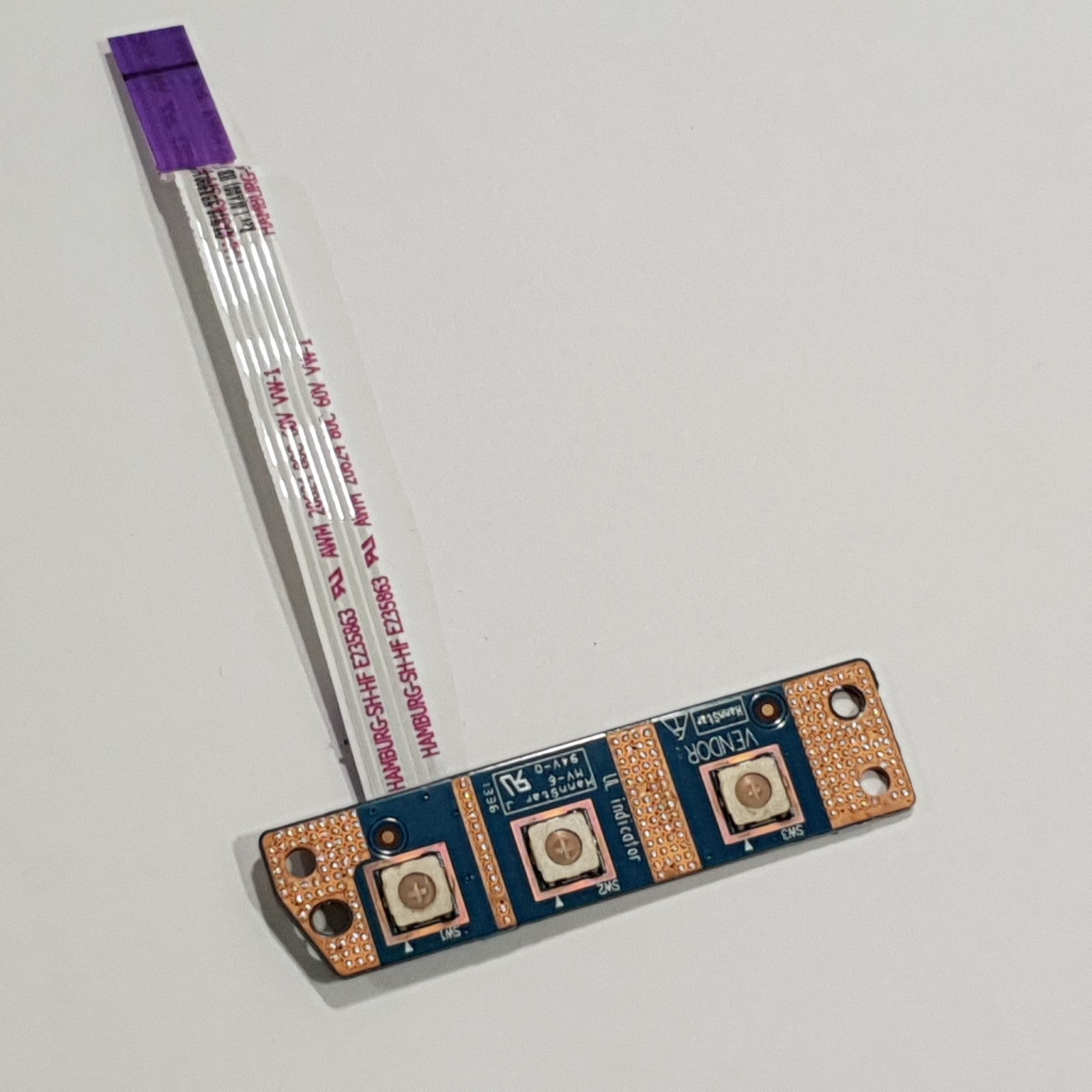 Dell Latitude E5530 Multi Button Switch Platine Board mit Kabel