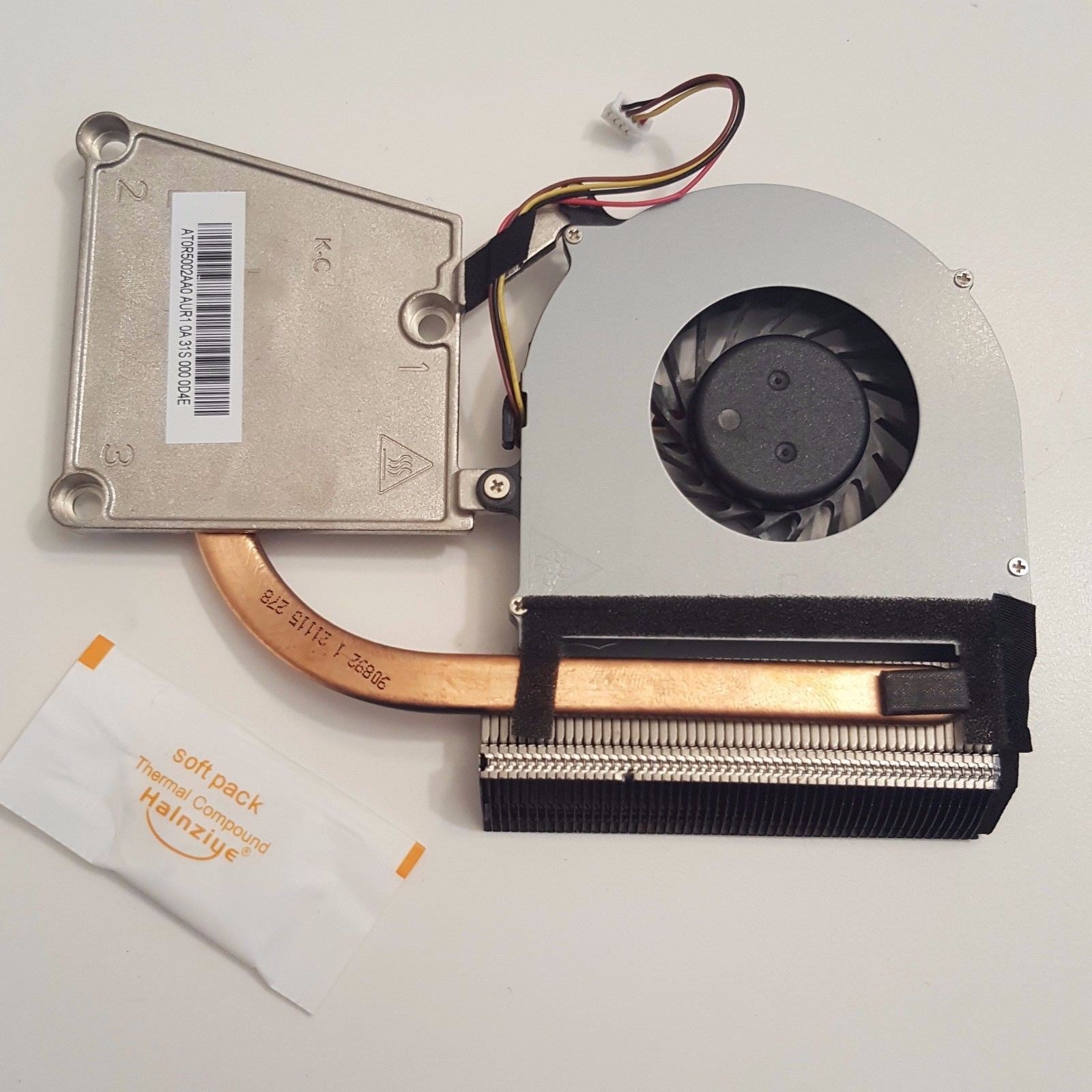 Lenovo G585 CPU Kühler Lüfter Heatsink Fan inkl Wärmeleitpaste – Bild 2