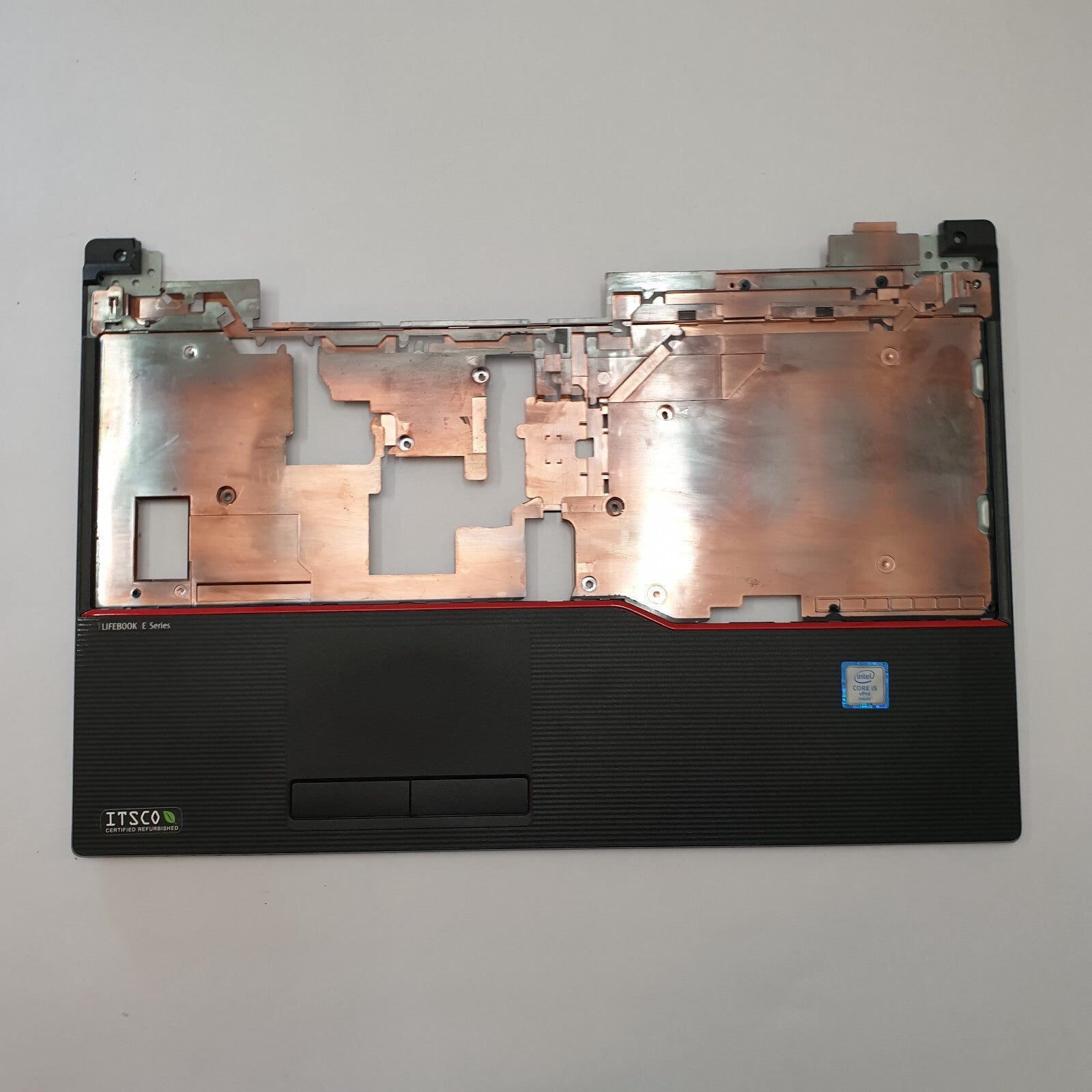 Fujitsu LifeBook E556 Palmrest Handauflage Touchpad Gehäuse Oberteil